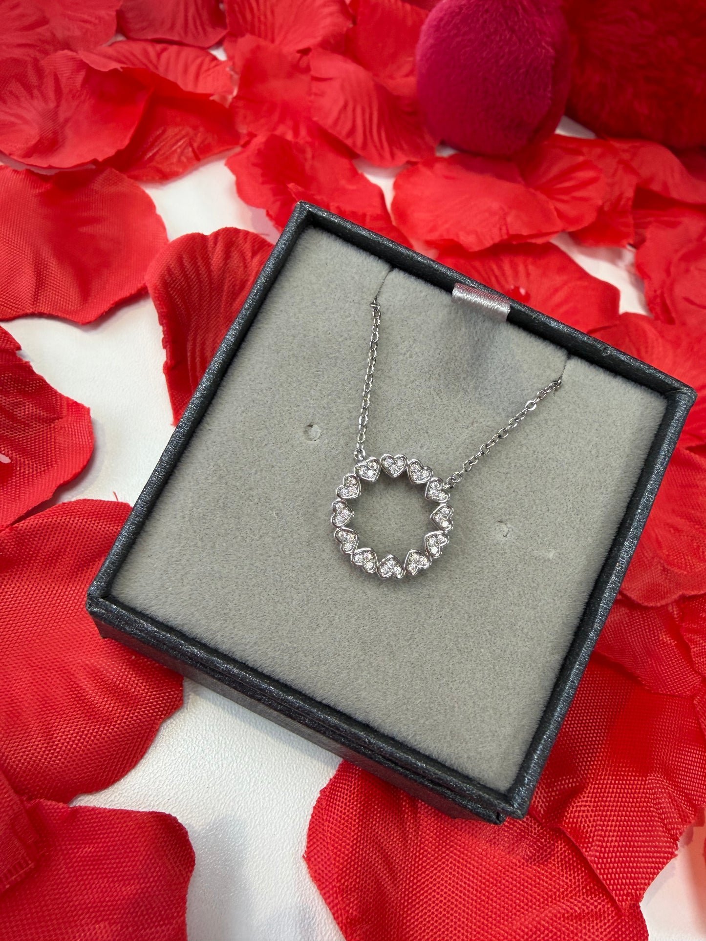 Circular Heart Necklace