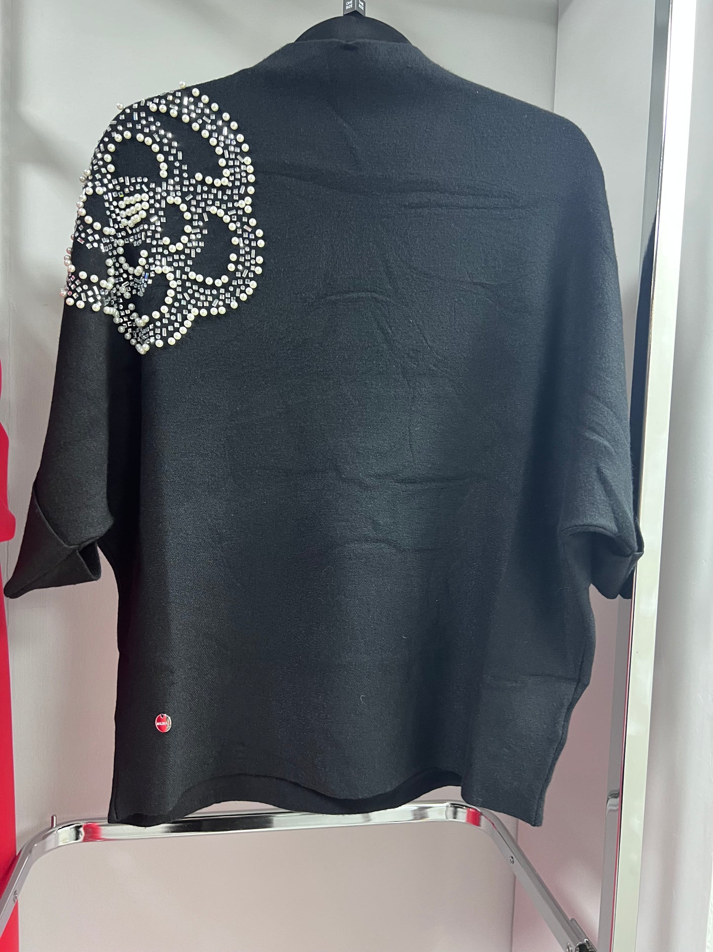 Pearl detail top by Malissa J