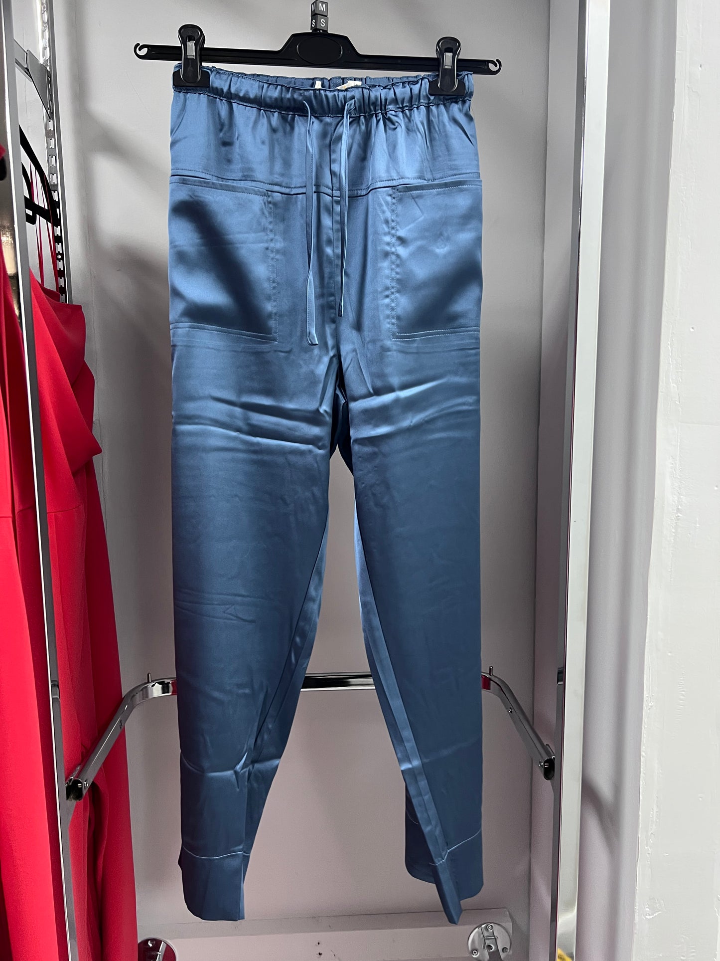 satin trousers by Malissa J