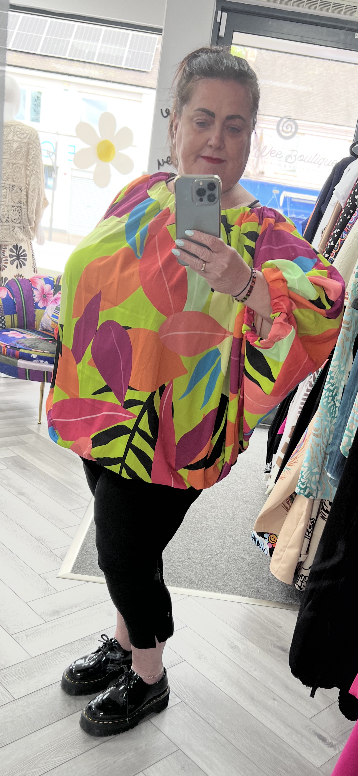 Floral Bardot Tops