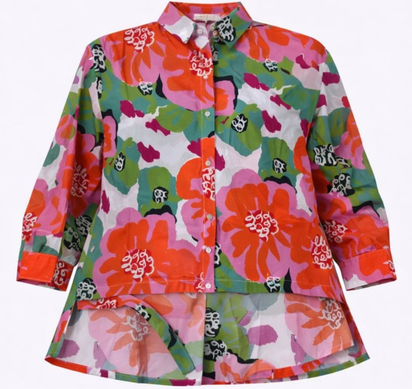Floral Shirt by Malissa J
