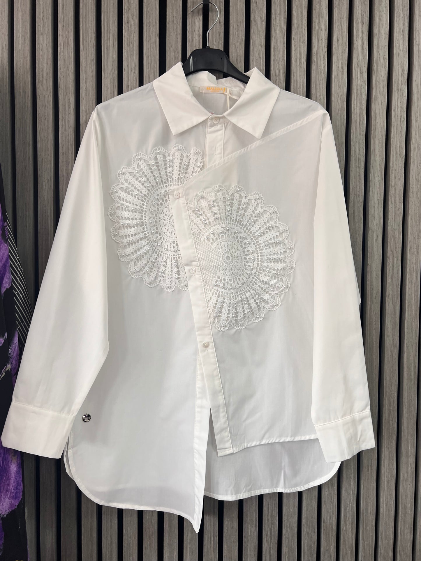 Topsy Turvy detail Blouse by Malissa J