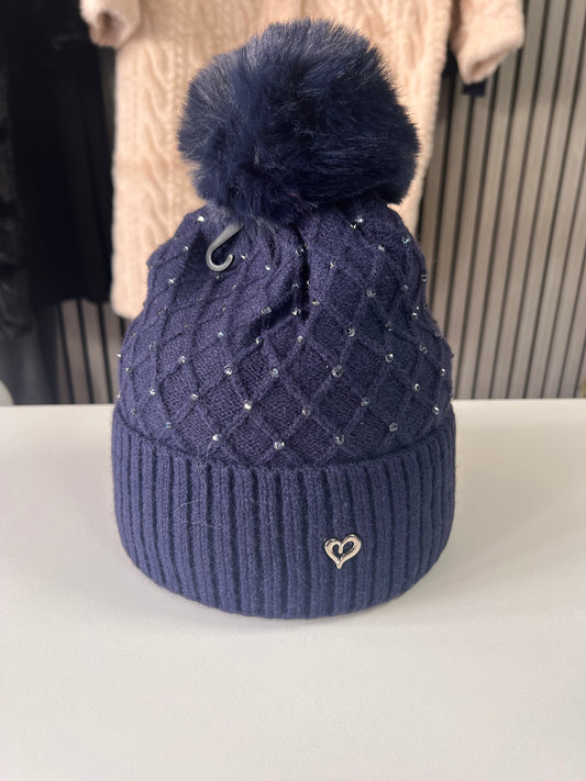Bling Pom Hat