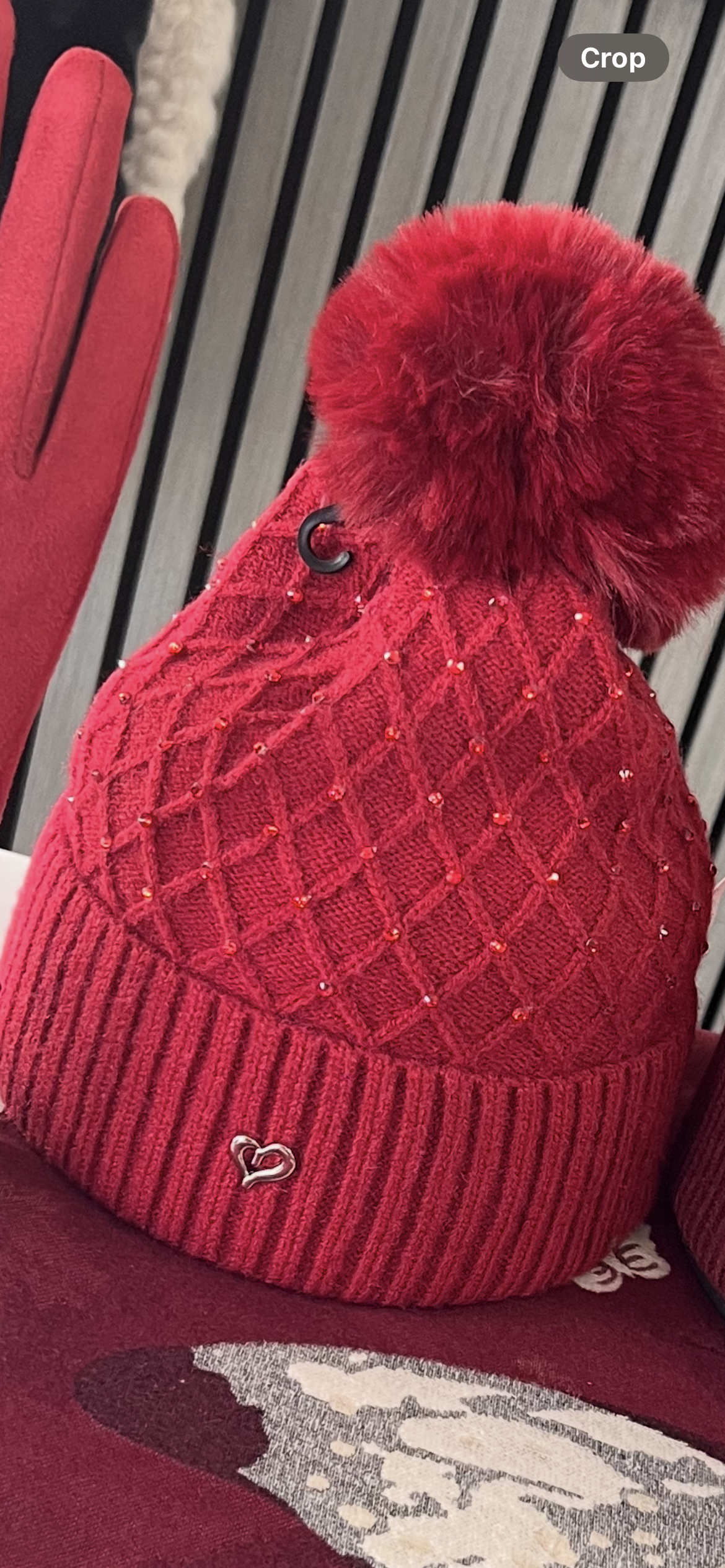 Bling Pom Hat