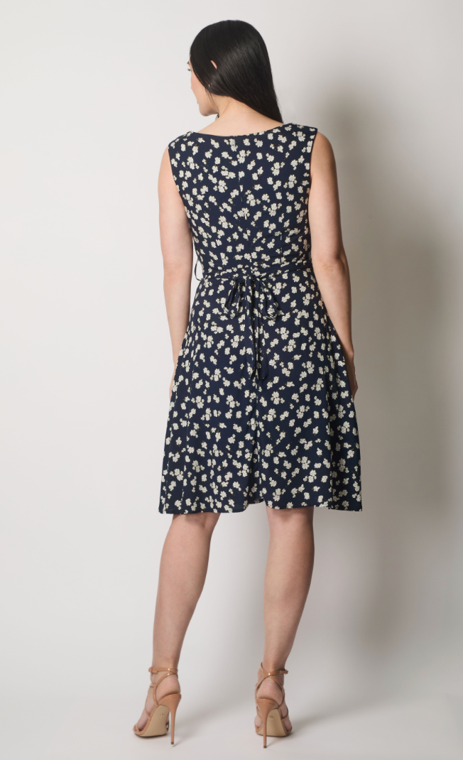 Fit and Flare Ditsy Dress.