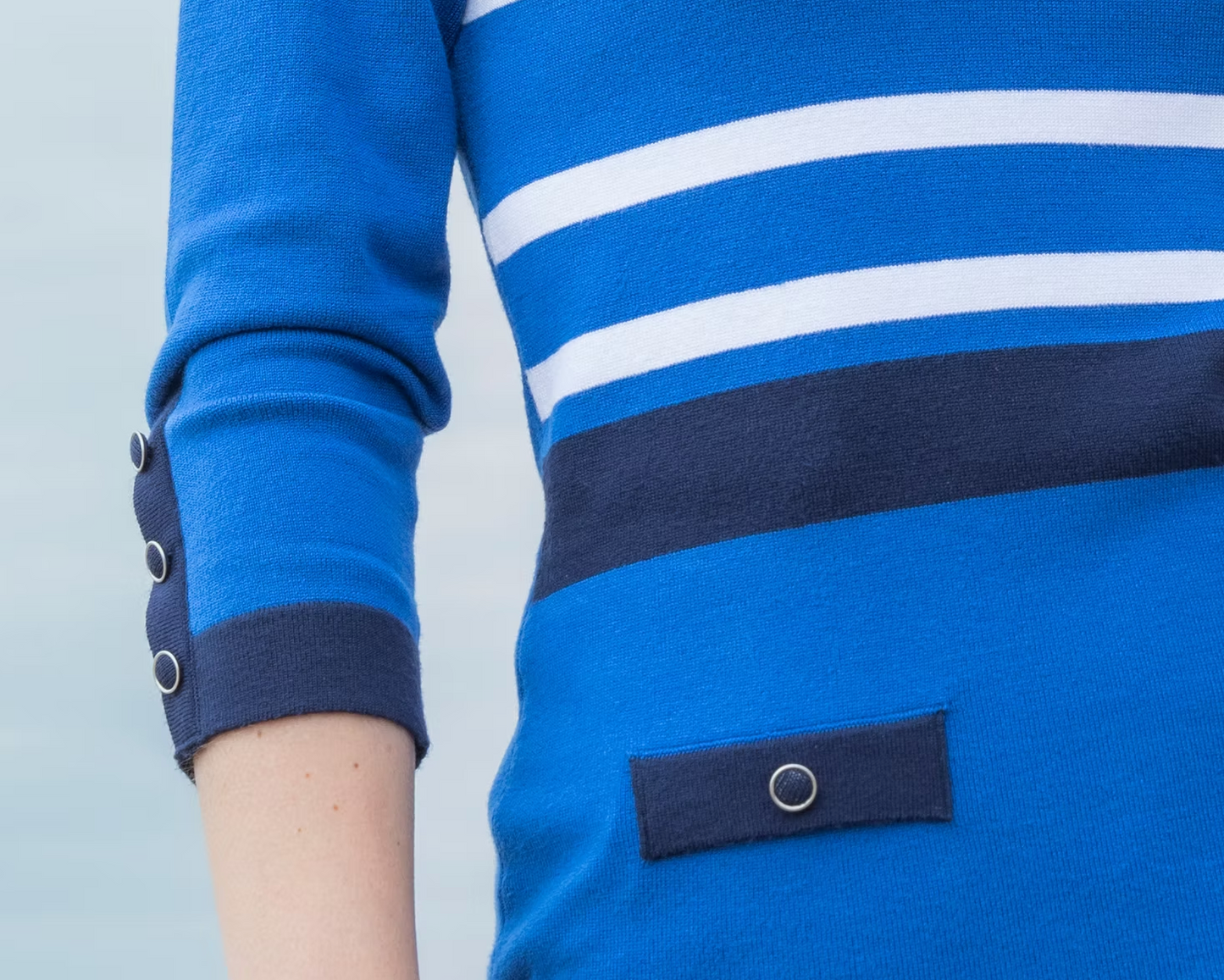 Marble Striped Soft Knit