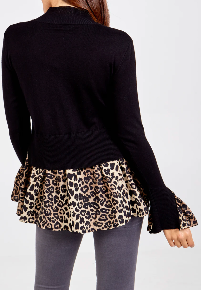 Leopard Print Jumper