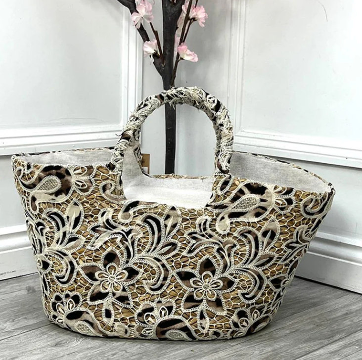 Animal Print Beach Bag