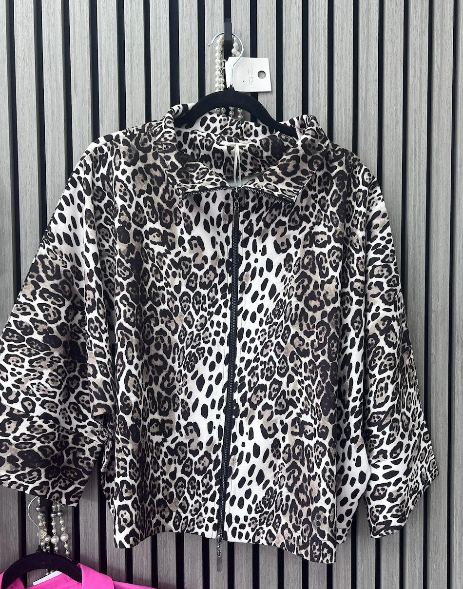 Leopard Print short Jacket