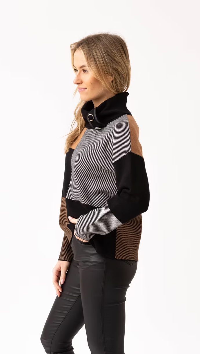 Patchwork Sweater By Marble