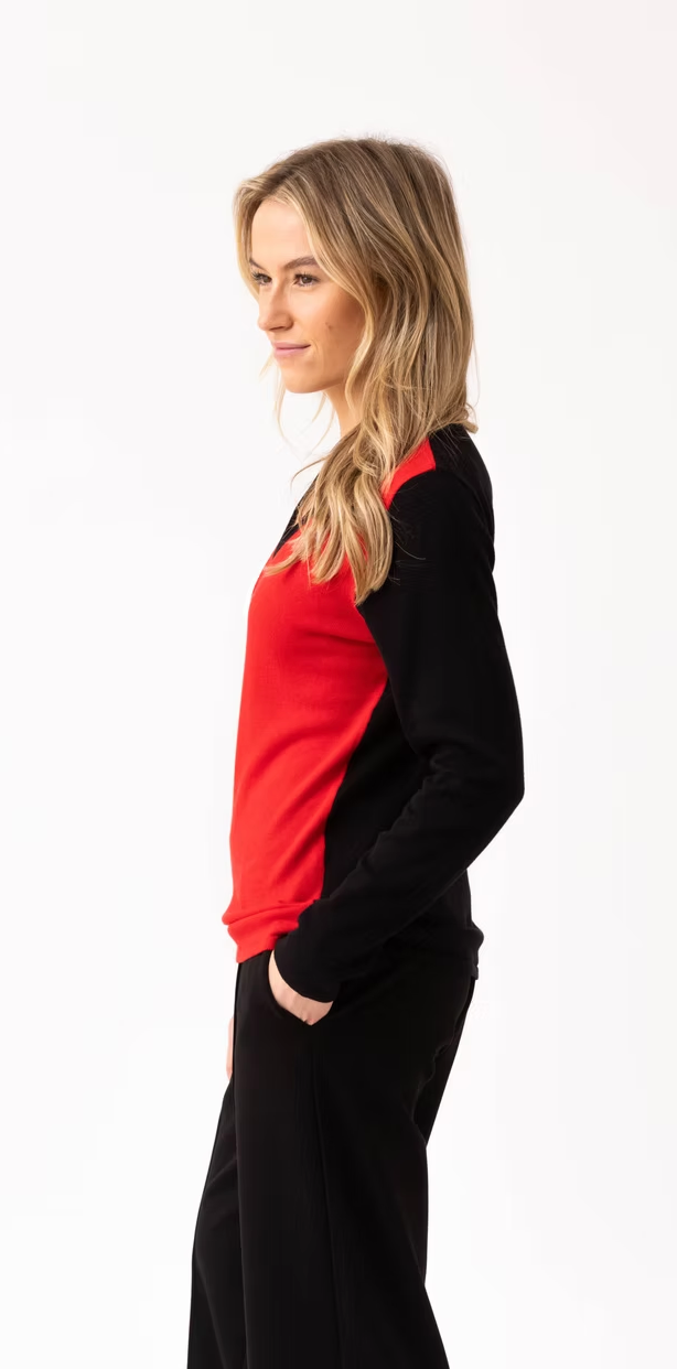 Colour Block Sweater by Marble