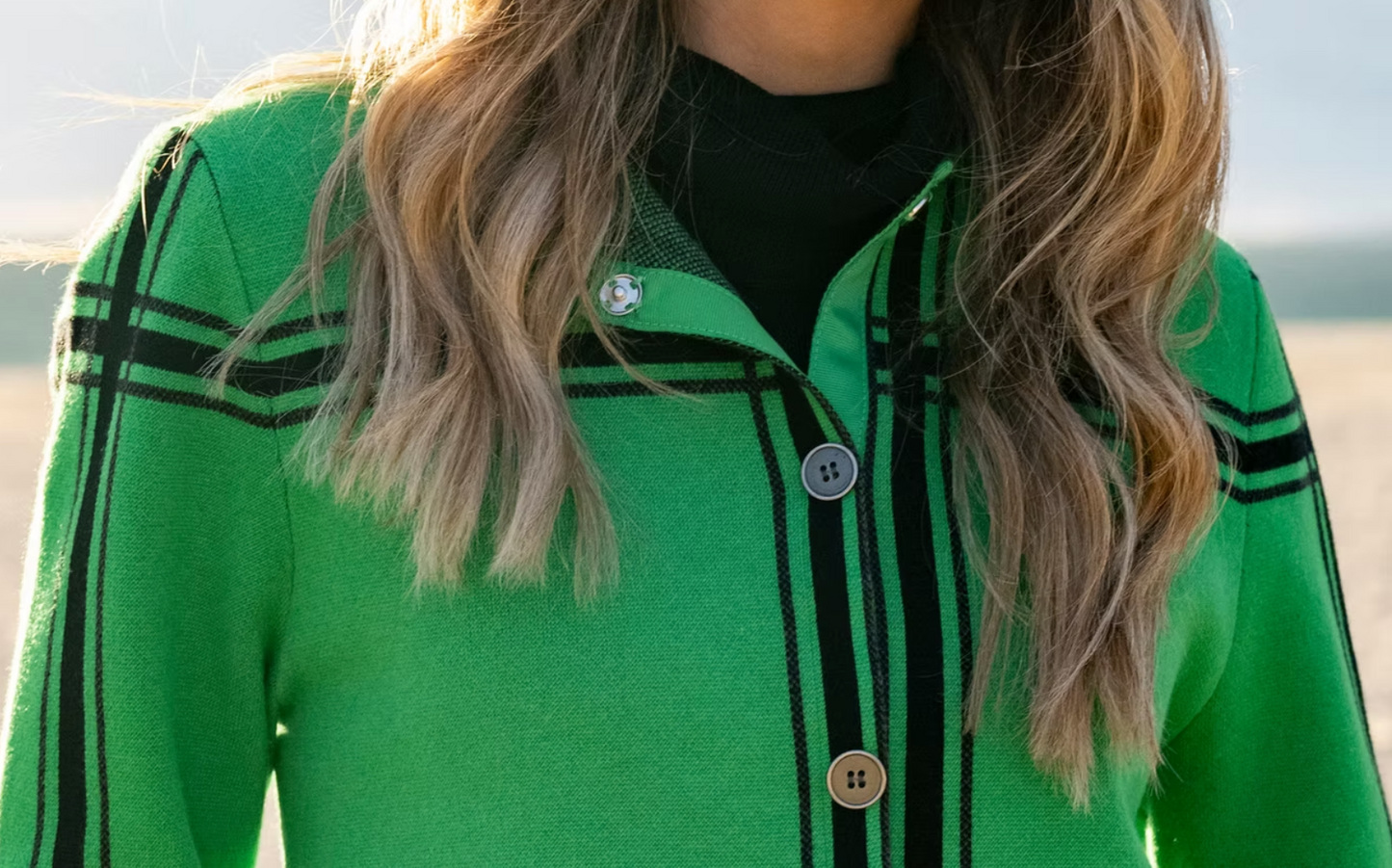 Check Jacket by Marble