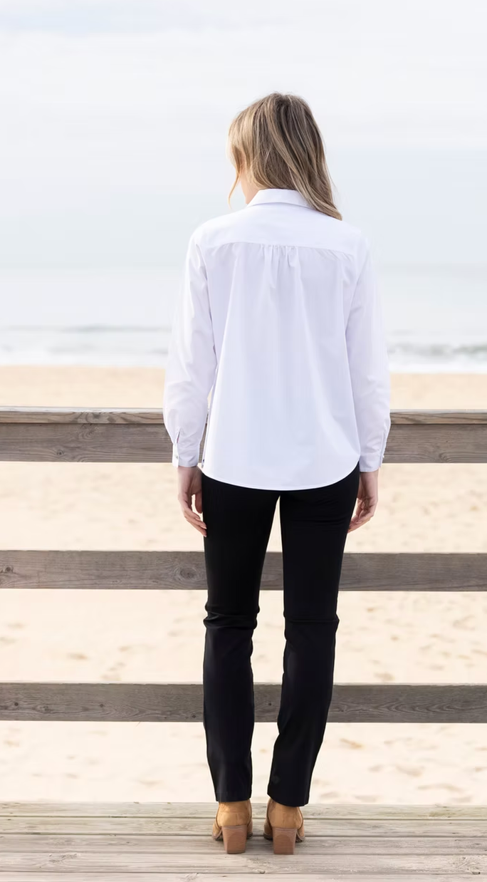 Long Sleeve Blouse by Marble