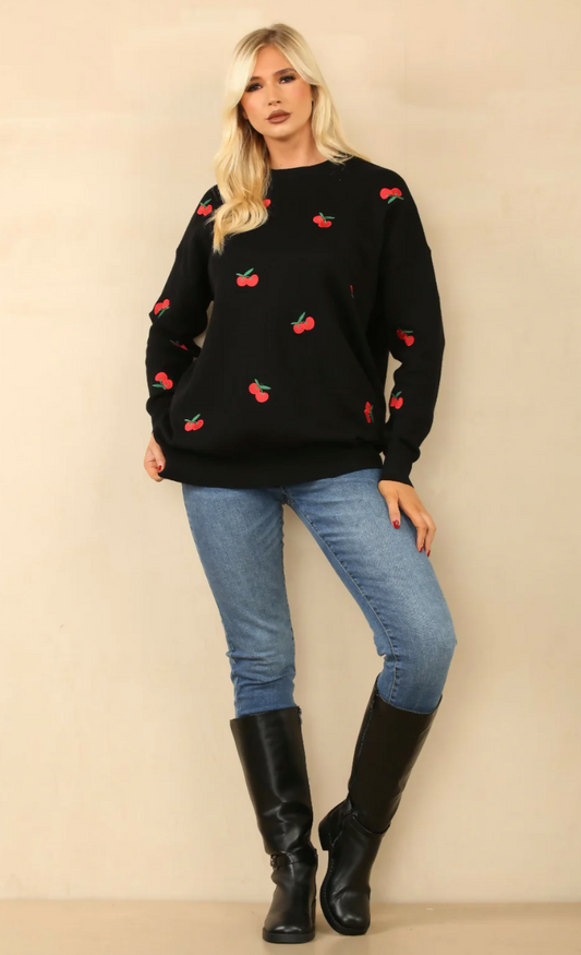 Cherry Sweater