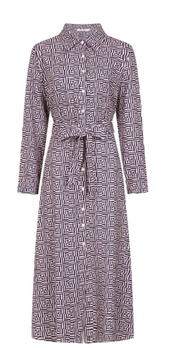 Mia Checkerboard print dress by Alice Collins