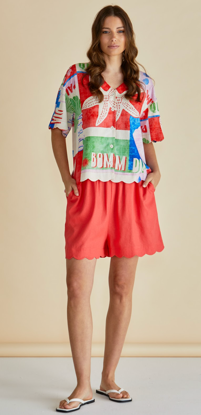 Scarlett Seashell Shirt