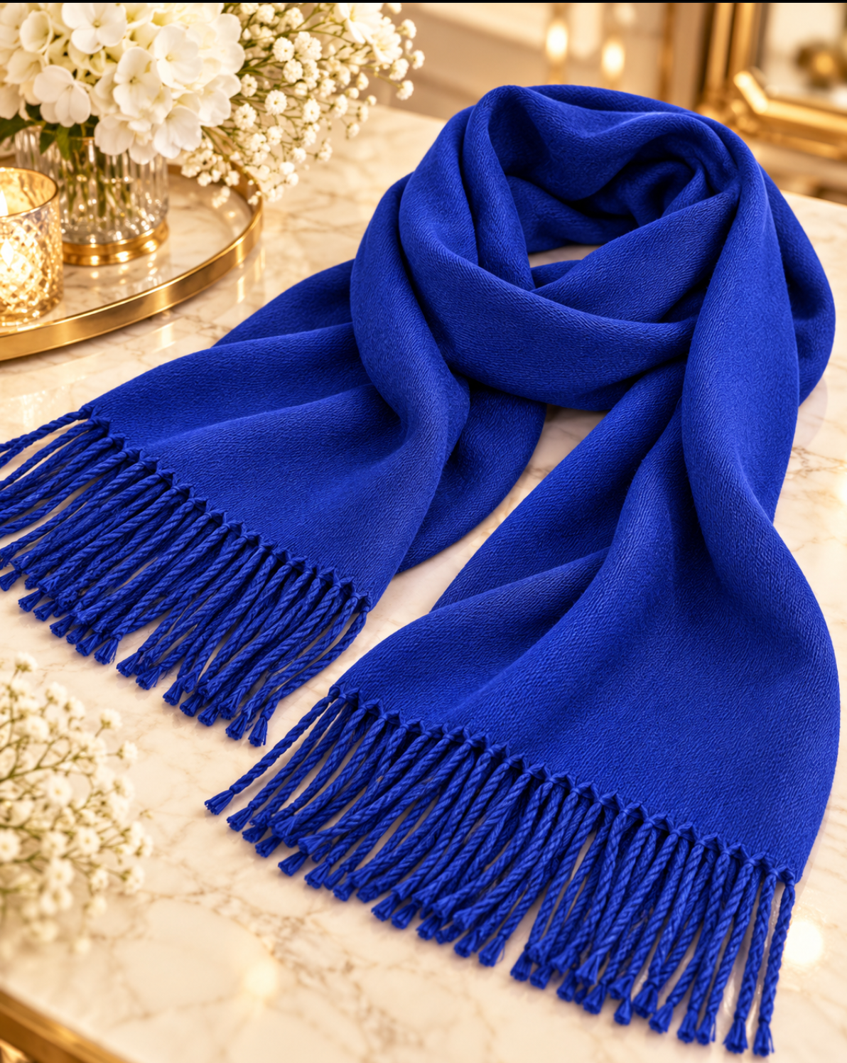 Cobalt Scarf