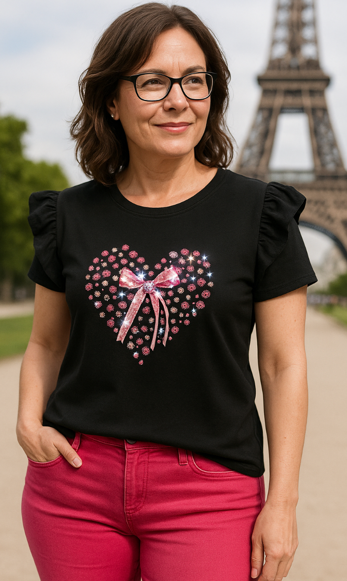 Heart Bling T-Shirt