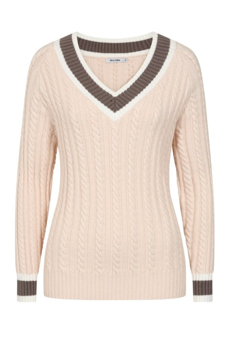 Liz V Pullover by Alice Collins