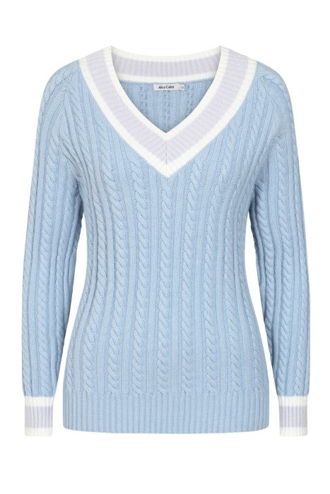 Liz V Pullover by Alice Collins