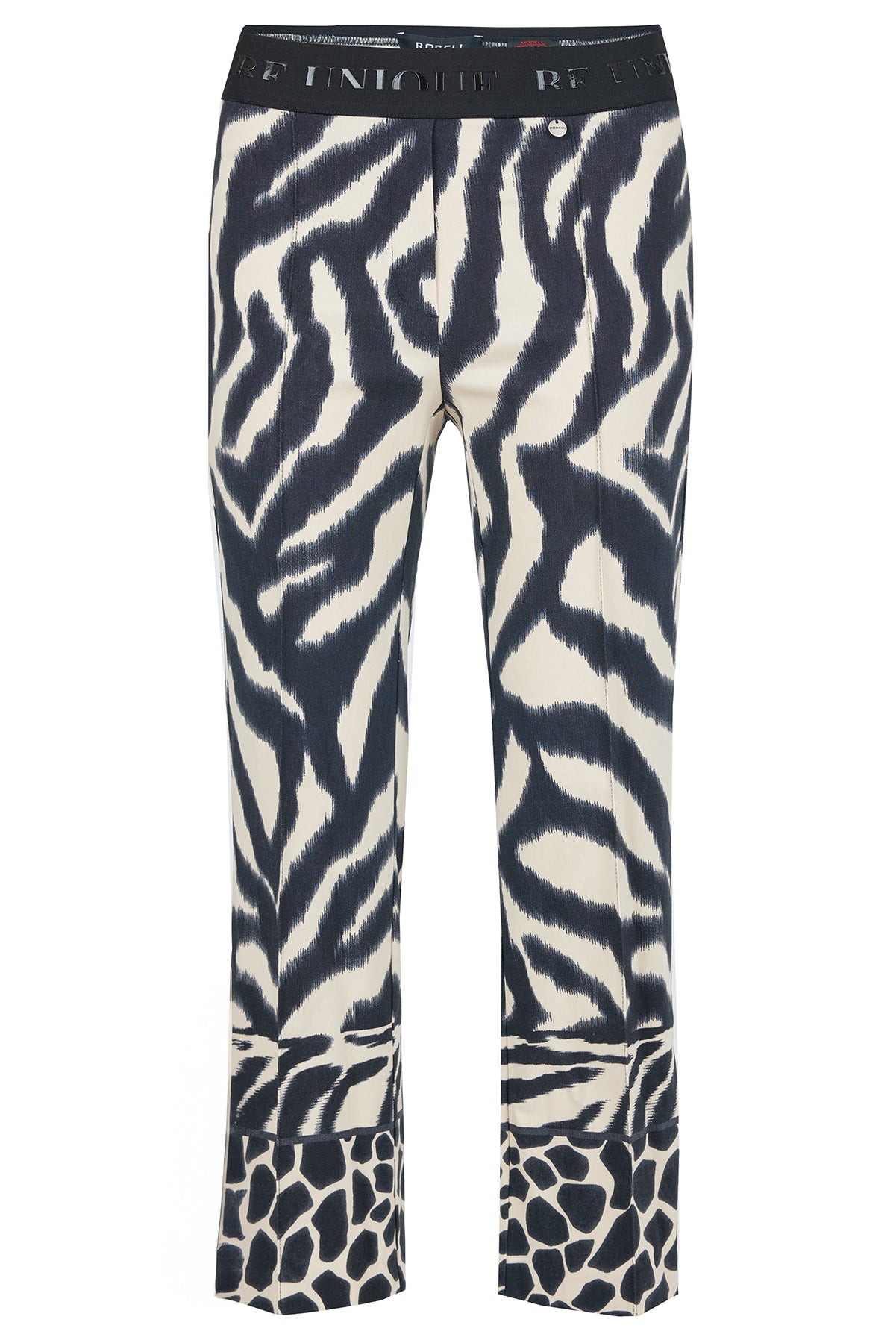 Zebra Print Robell Trousers