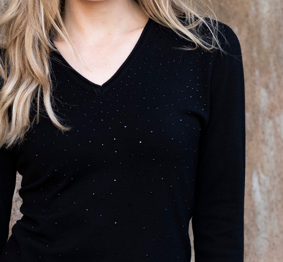 V Neck Sweater by Marble
