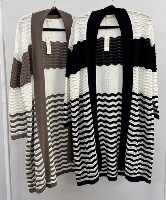 Stripey Cardi by Malissa J