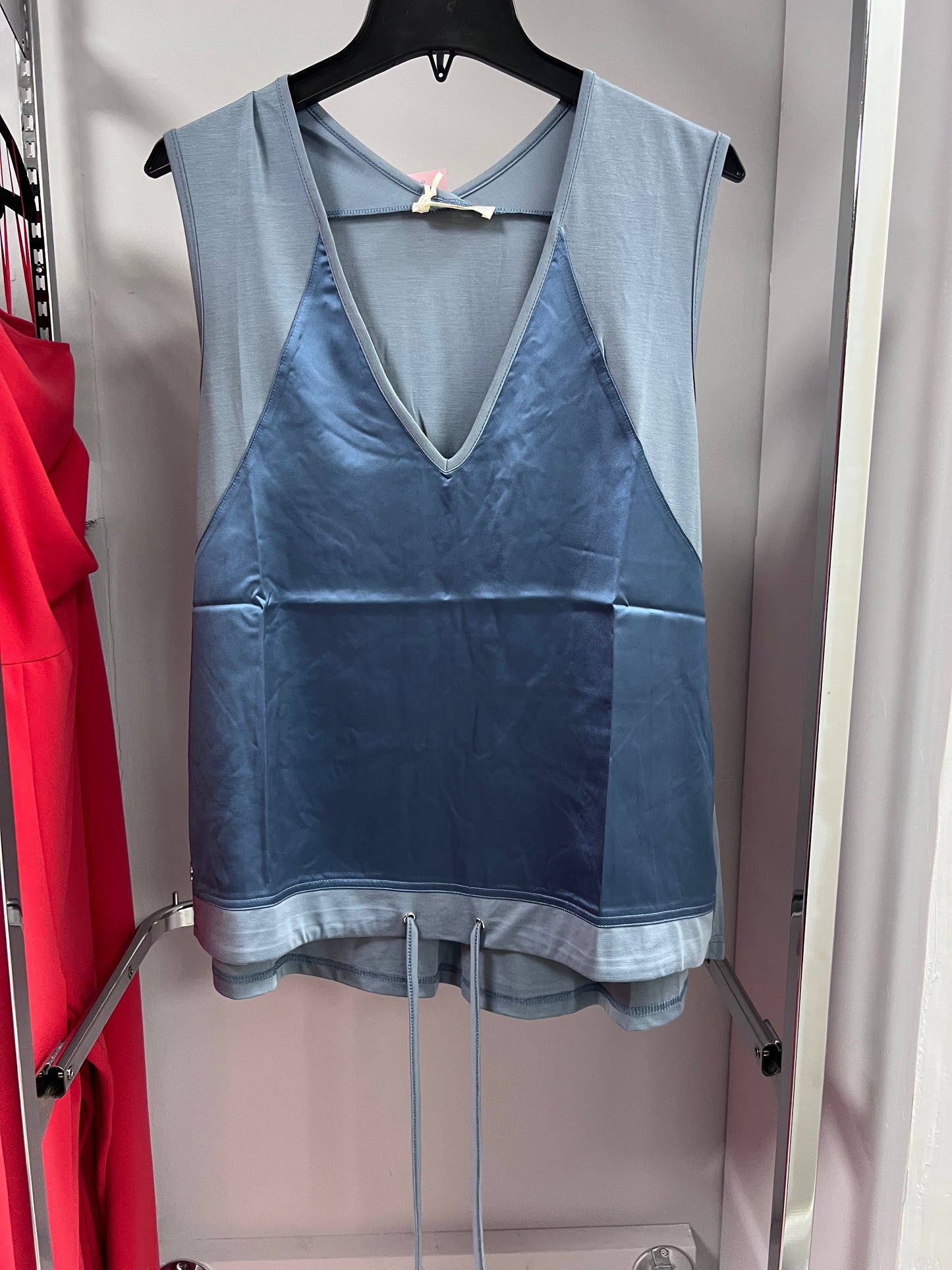 Satin Vest top by Malissa J