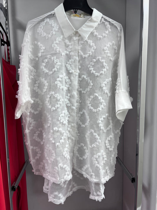 Media Satin Blouse by Malissa J