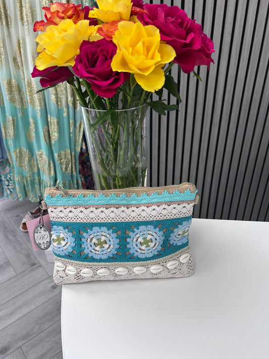 Crochet Bag - Teal