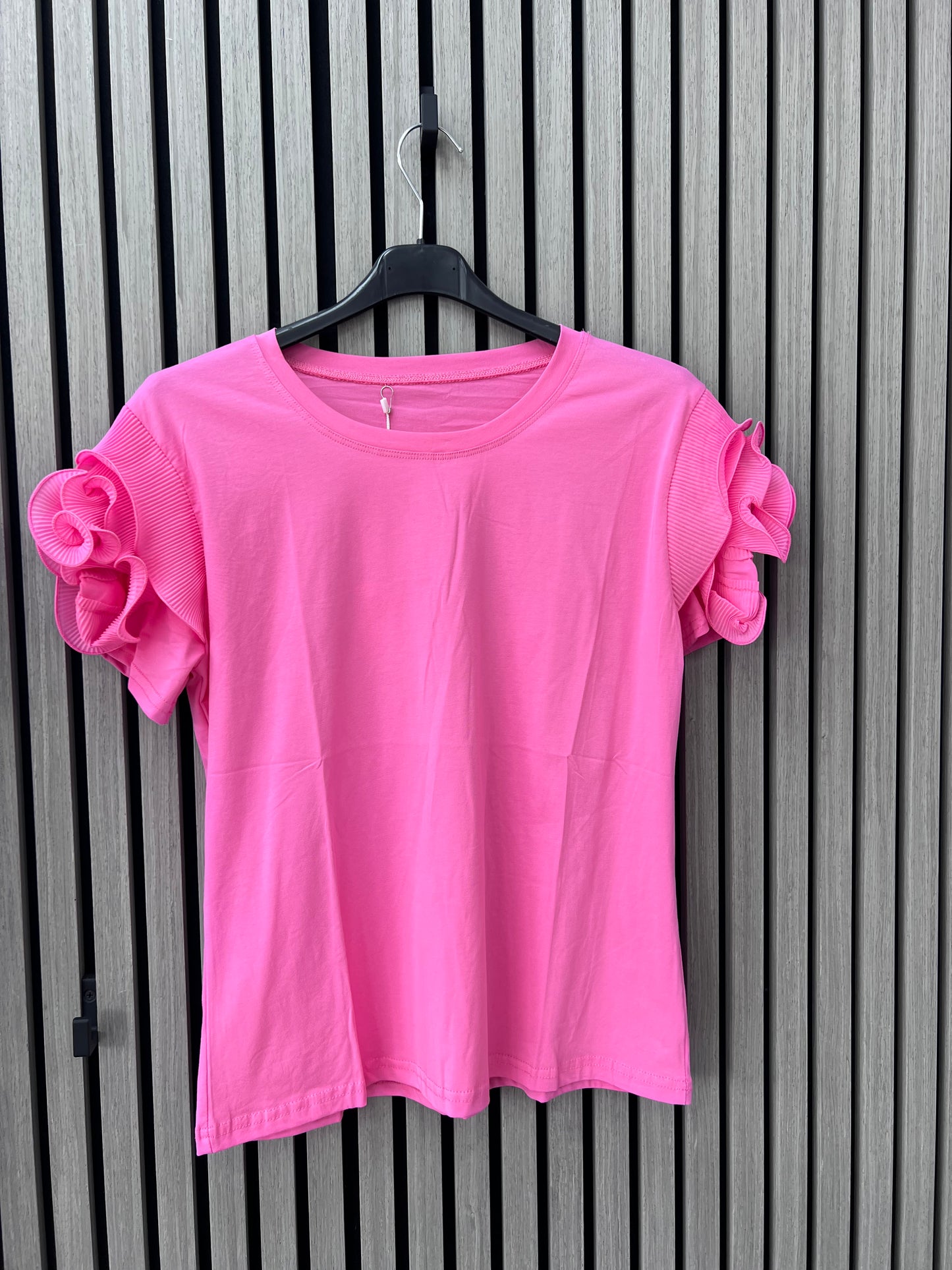 Rose Sleeve T -Shirt