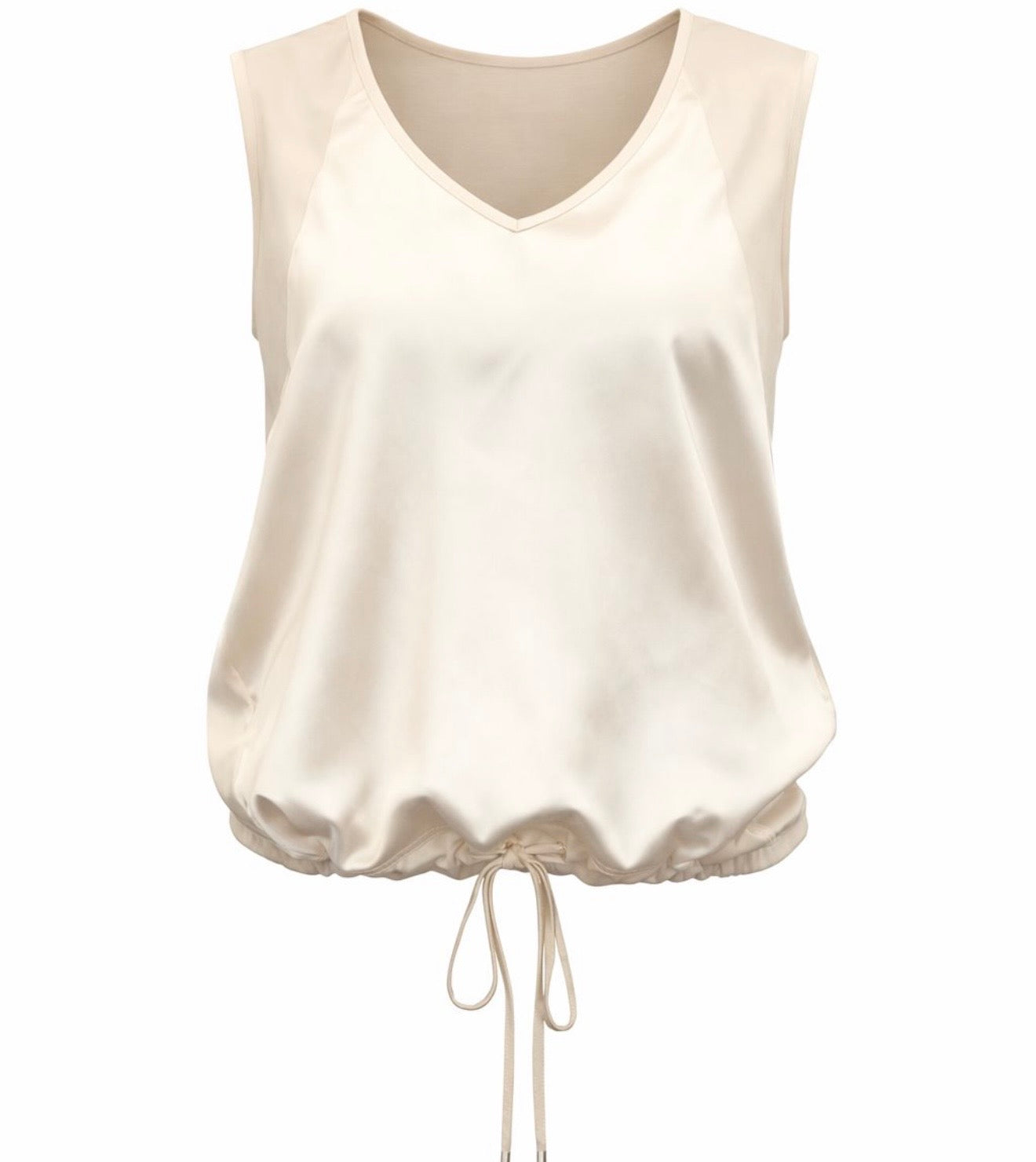 Satin Vest by Malissa J