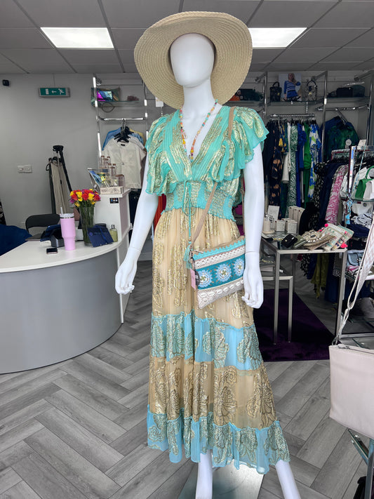 Tie Back Tassel Dress
