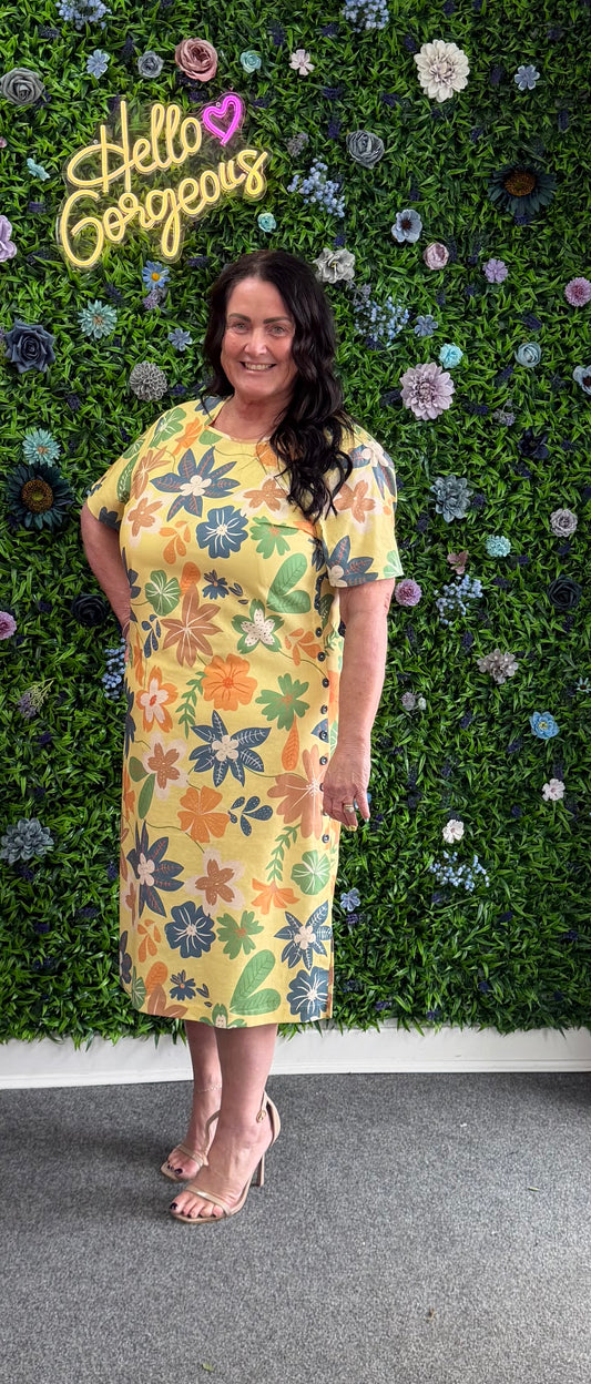 Kylie Print Dress by Alice Collins