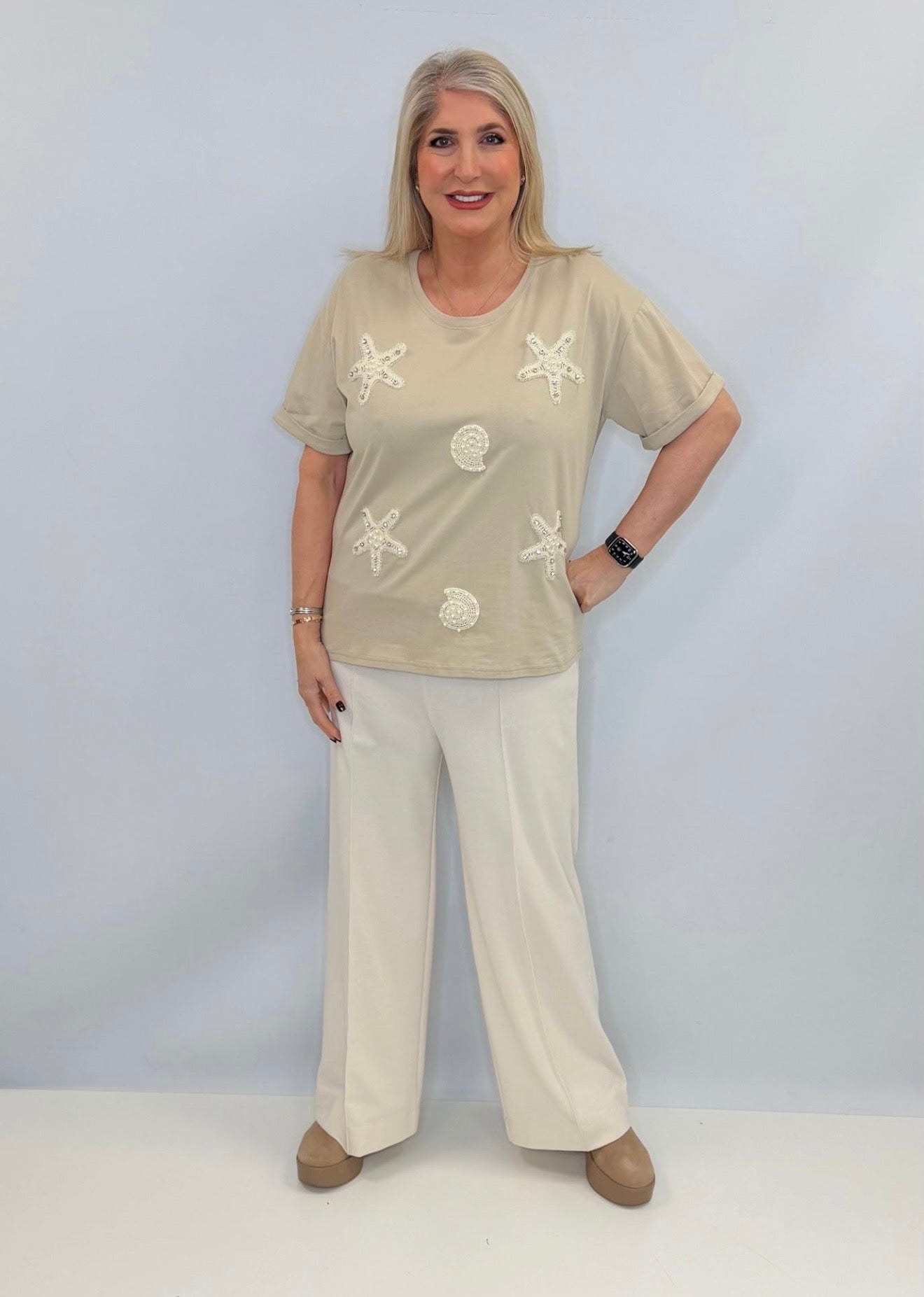 Sea Shell T-Shirt by Malissa J
