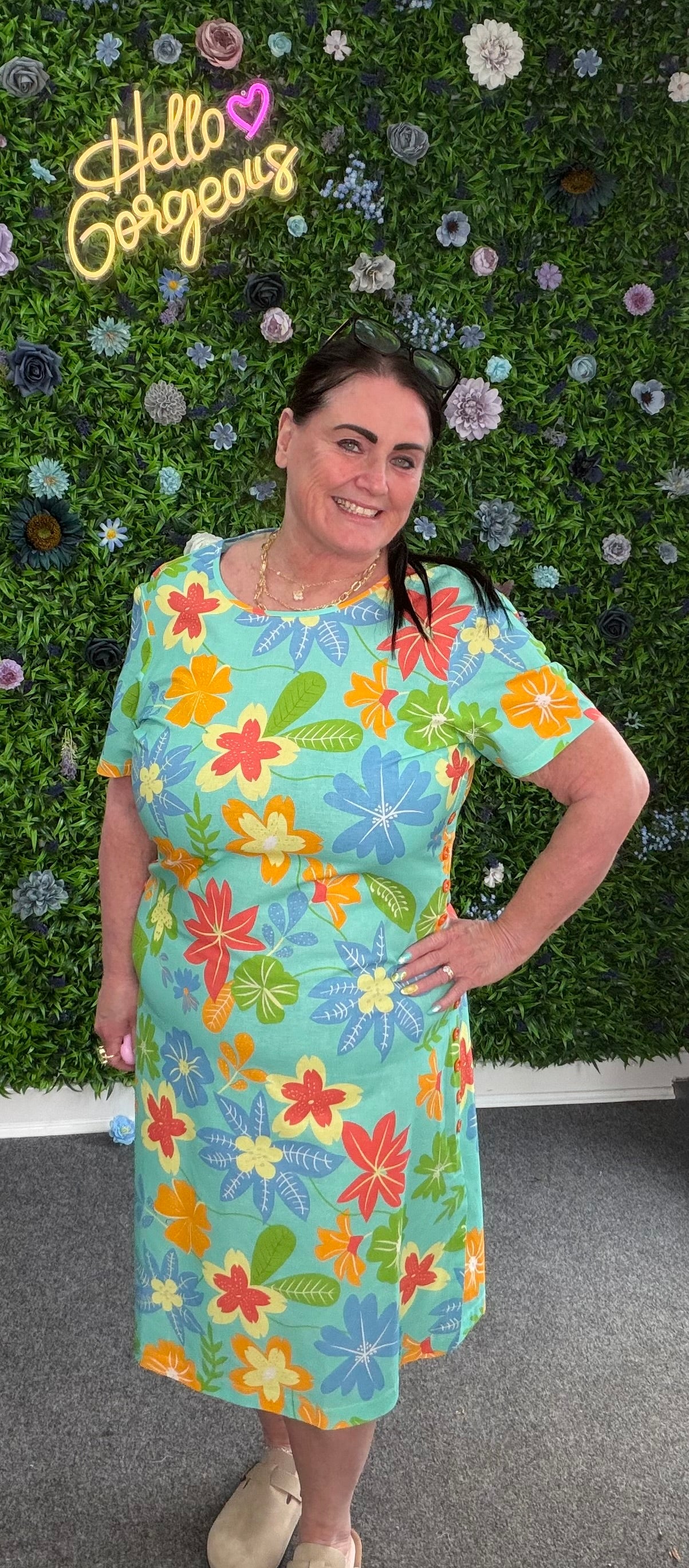 Kylie Print Dress by Alice Collins