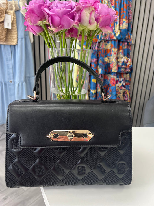 Black Detailed Bag
