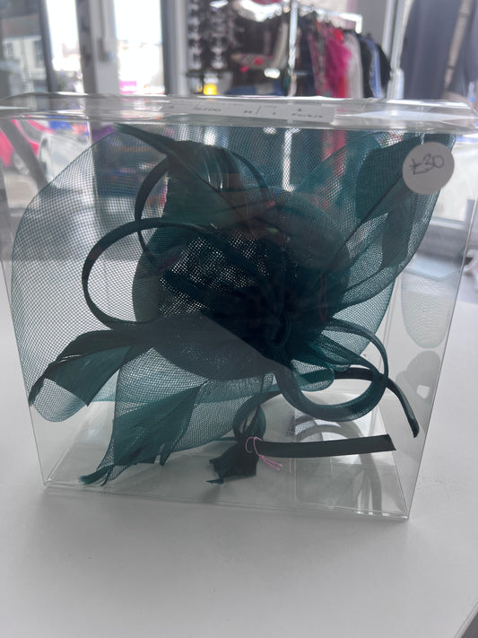 Green Fascinator