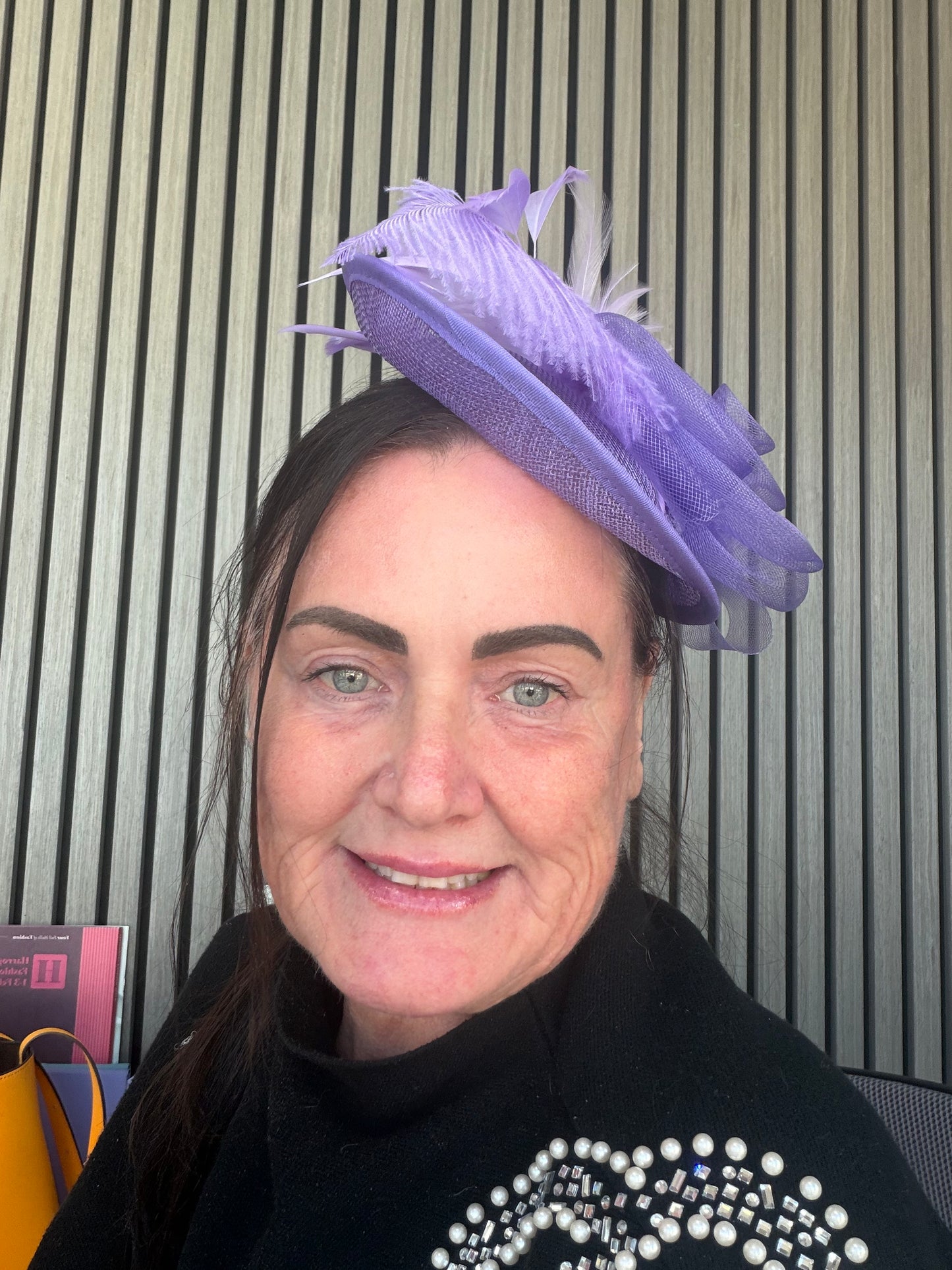 Heather Fascinator - Lilac