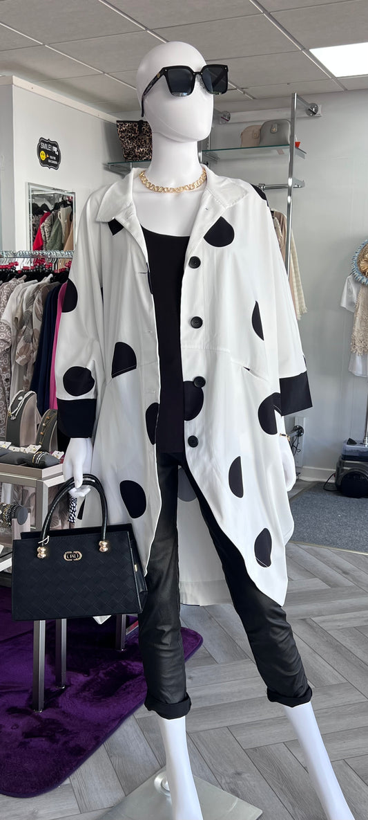 Polka Dot Jacket by Malissa J