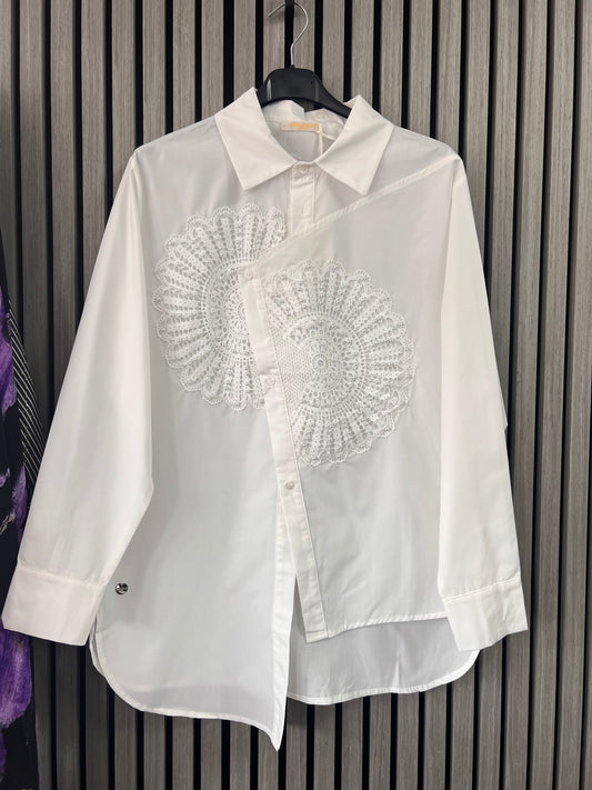 Topsy Turvy detail Blouse by Malissa J