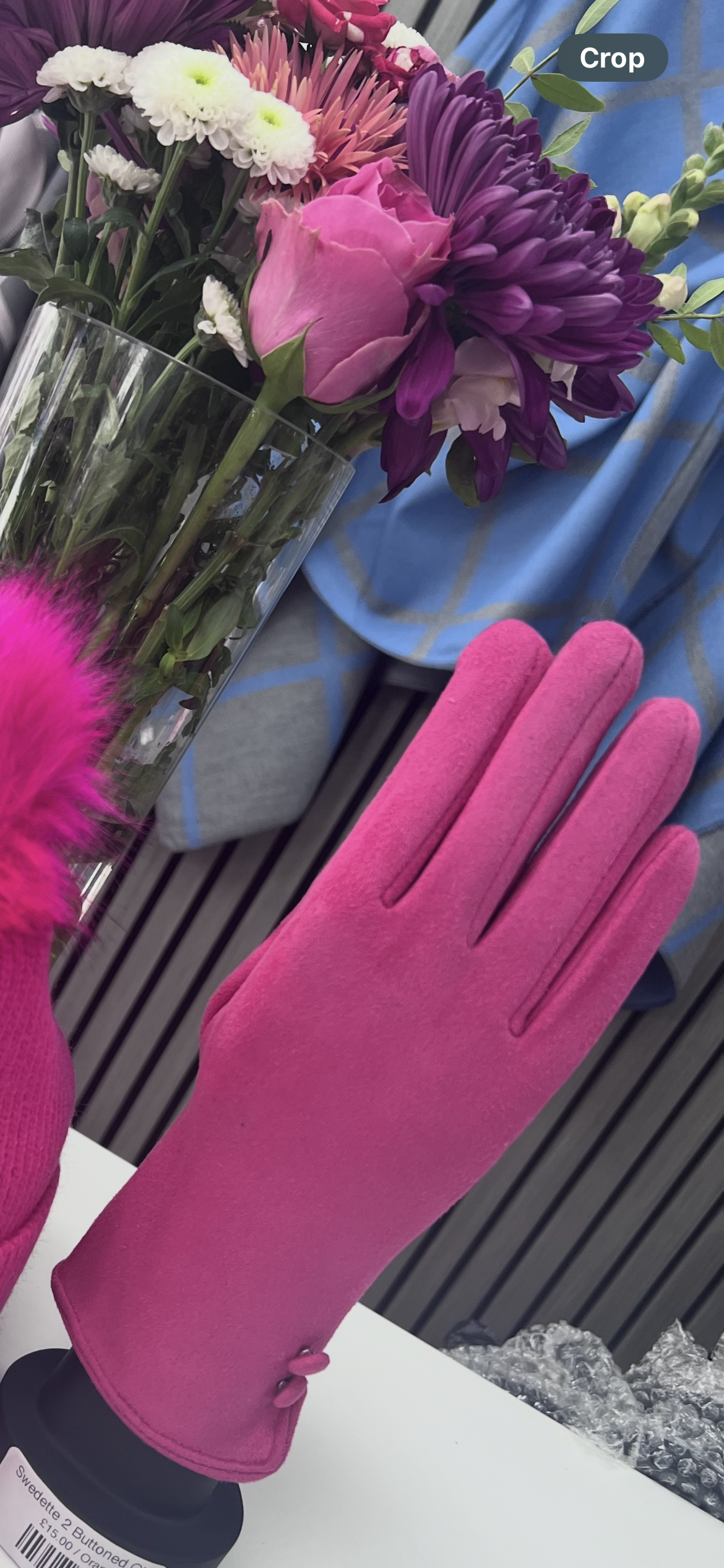 Swedette 2 Buttoned Gloves