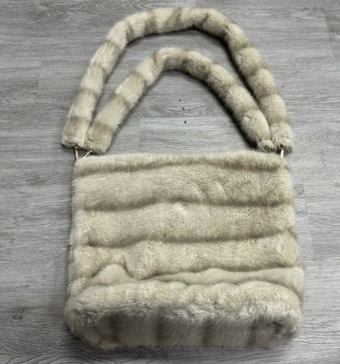 Faux Fur Tote bag by Malissa J