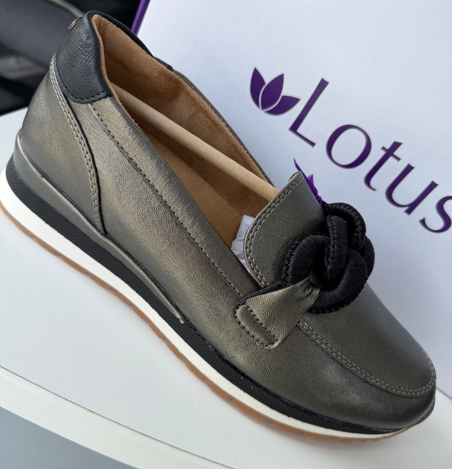 Maybelle Bronze Shoe By Lotus