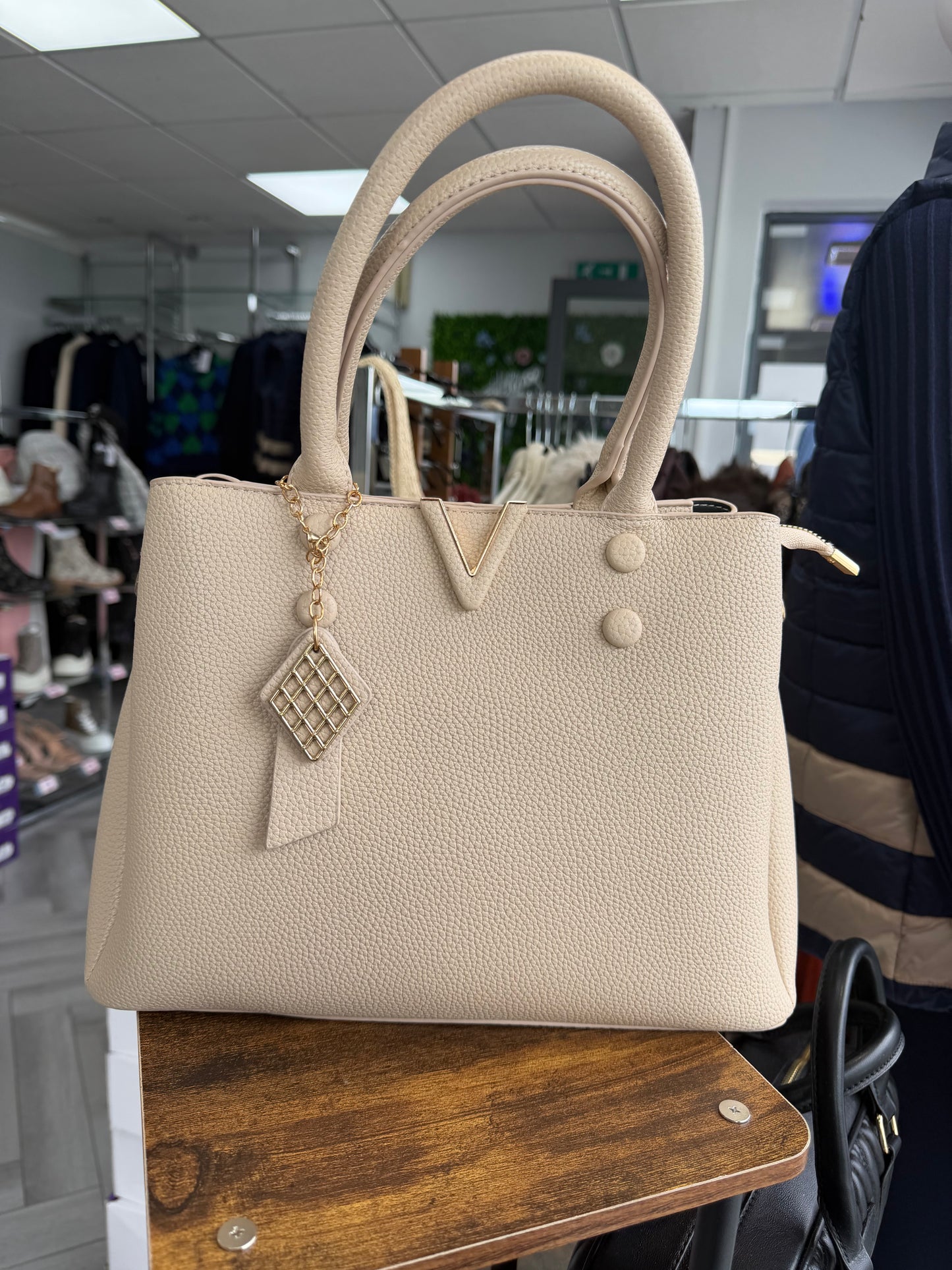 Veronica Bag in Beige