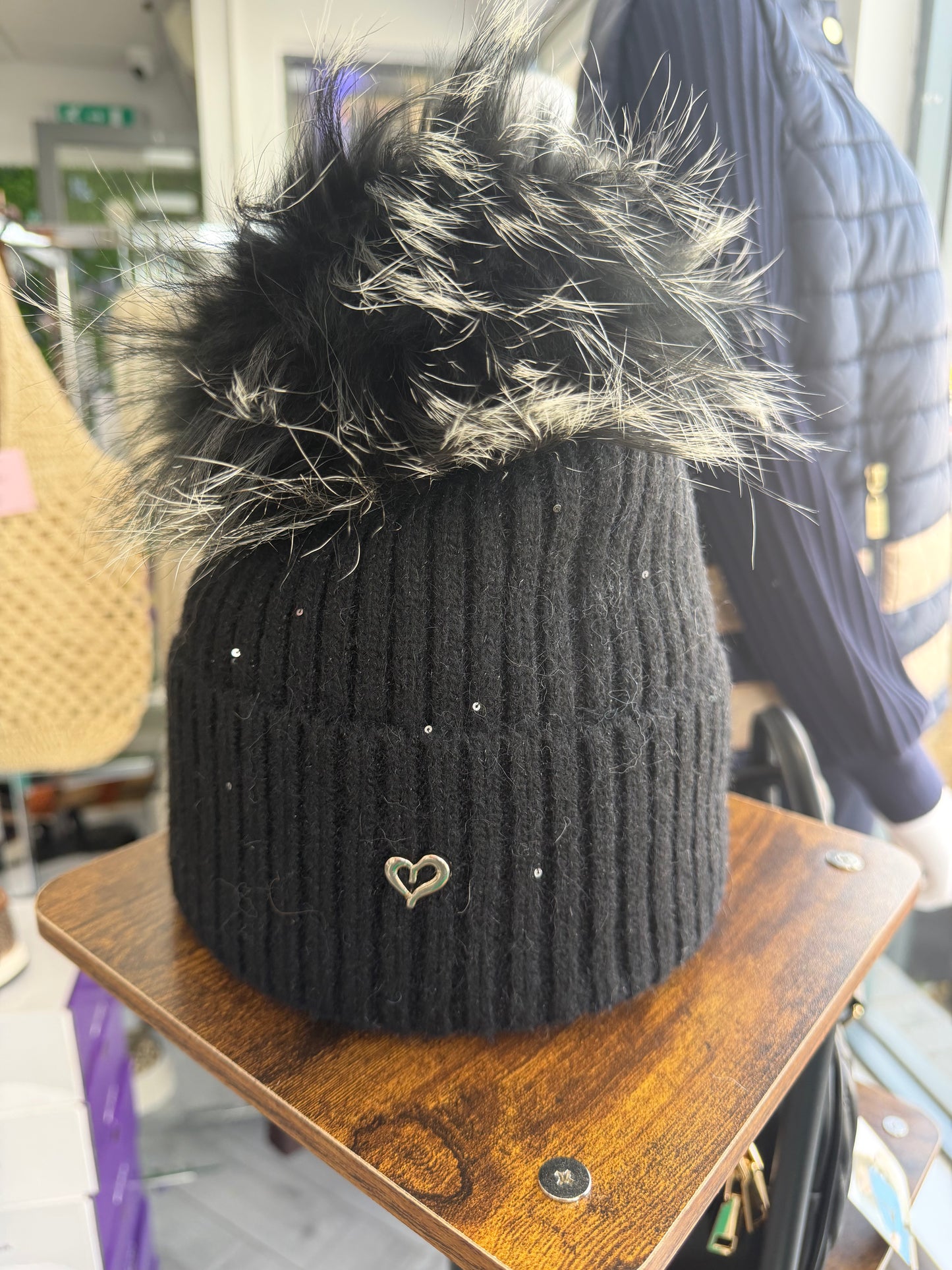 Bling Pom Hat