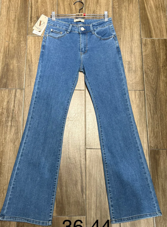 Plain Bootcut Push Up Stone Wash Voggo Jeans
