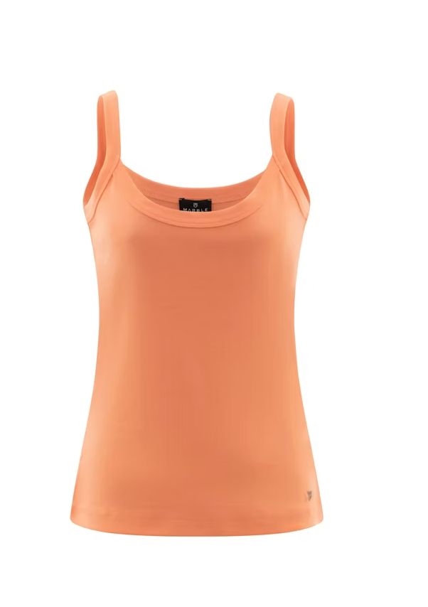 Marble Peach Vest Top