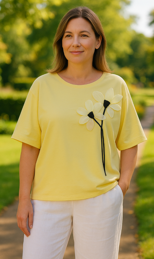3D Daisy Top
