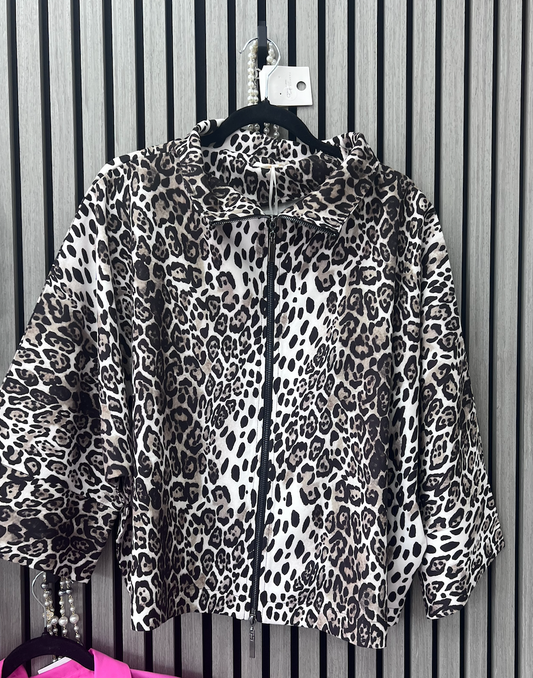 Leopard Print short Jacket